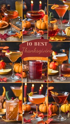 the top ten best thanksgiving cocktails