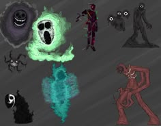 Doors Characters Fanart, All Doors Characters, Doors Roblox Art, Doors Characters, Jump Scare, Alignment Chart