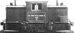 an old black and white photo of a train