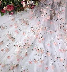 Description: Soft and light weight 3D flower tulle lace fabric, embroidery flower on nylon tulle, ideal for Spring dress, summer dress, garden dress, party dress, flower girl dress, lace curtain ❤Color: #1 Off white tulle + Off white Flower; #2 Beige tulle + Off white Flower; #3 Light Pink tulle + Light Pink flower; #4 Off white tulle + Light Blue Flower; #5 Off White tulle + Pink Flower; #6 Off white tulle + Mint Green Flower; #7 Deep Pink tulle + Deep Pink Flower; #8 Off white Tulle + Yellow F Luxury Spring Party Tulle Fabric, Luxury White Tulle Fabric For Spring, Sheer Lace For Spring Party, Embroidered Tulle Fabric For Spring Wedding, Sheer Tulle Fabric For Spring, Summer Embroidered Organza Tulle Fabric, Sheer Summer Tulle Fabric Made Of Net, Spring Sheer Tulle Fabric, Spring Party Tulle Fabric