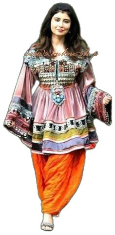 Traditional Pink Kaftan With Traditional Drape, Traditional Pink Kaftan With Dabka, Traditional Pink Dabka Kaftan, Bohemian Orange Dress With Dupatta, Orange Bohemian Dress With Dupatta, Pink Bohemian Kurta With Traditional Drape, Traditional Orange Dress With Pallu, Traditional Pink Kaftan For Festivals, Multicolor Traditional Wear With Dabka For Festival