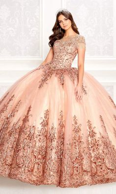 Princesa by Ariana Vara - PR22026 Short Sleeve Beaded Ball Gown – Couture Candy Pastel Prom Dress, Plus Prom Dresses, Quinceanera Dresses Red, Baptism Centerpieces, Glitter Prom Dresses, Purple Quinceanera Dresses, Classic Prom Dress, Beautiful Ball Gowns, Basque Waist