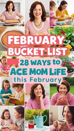 Capture the spirit of February with your own bucket list book! Fill it with Valentine's inspiration, family fun dinners, and moments of joy.