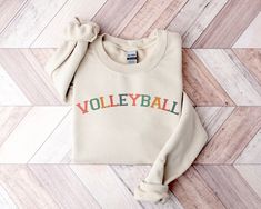 Volleyball Sweatshirt College Font Retro Sweatshirt Simple Varsity Letters Sweatshirt for Women Gift for Her Sport Sweater ❄ Unisex sizing ❄There are no itchy side seams on these sweaters. ❄ Made with a medium-heavy fabric blend of 50% cotton and 50% polyester, this sweatshirt feels cozy and is the perfect choice for those colder months. ❄ The classic fit along with the crew neckline deliver a comfy wearing experience with a clean-cut style. Meanwhile, the double-needle stitching at the shoulder Cheap Varsity T-shirt For Summer, Cheap Varsity Sweater For Campus, Affordable Varsity Sweater For Campus, Cheap Winter Varsity Sweatshirt, Cheap Varsity Sweatshirt For Sports Season, Cheap Varsity Long Sleeve Sweats, Cheap Women's Varsity Sweatshirt, Cheap White Varsity Sweater, Cheap Long Sleeve Varsity Sweats