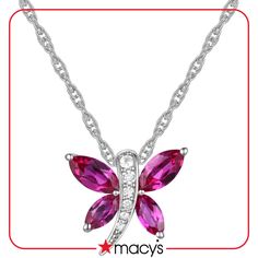 in stock Ruby And Sapphire, Fine Jewellery Necklace, Silver Pendant Necklace, Silver Pendant, Diamond Necklace, Emerald, Silver Necklace, Ruby, Sapphire