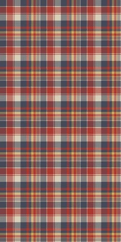 a plaid pattern with red, yellow and blue colors