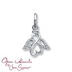 Honor someone special with this Open Hearts angel mini-charm from the Open Hearts Stories collection. Mini-charms can be added to a bangle, necklace, charm bracelet or hoop earring so you can create your unique Open Hearts story! Special Jewelry