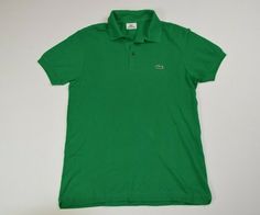 * Rare, collectible  stuff * Measurements (Laying Flat) long) 70 cm - 27,5 inches chest) 50 cm - 19,5 inches *Please let us know if you have any additional questions. Green Fitted Classic Polo Shirt, Fitted Green Polo Shirt For Summer, Green Collared Casual Polo Shirt, Casual Green Collared Polo Shirt, Fitted Green Polo Collar Top, Green Short Sleeve Casual Polo Shirt, Green Fitted Short Sleeve Polo Shirt, Fitted Green Short Sleeve Polo Shirt, Fitted Classic Green T-shirt