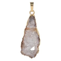 PRICES MAY VARY. Natural Agate Druzy Pendant Necklace: Made of natural agate druzy, irregular and raw slice. Since the stones are natural, the sizes, colors, shapes and the veins are different with each other, the pendant will be sent our randomly from what we have (including the different color, the presence of the geode druzy hole). Every stone is unique in this world, the pendant you will receive is similar with our picture shown. Length for crystal:approx 0.8"-1.6",hole diameter:approx 0.1"( Raw Slice, Women Healing, Quartz Geode, Crystal Collection, Necklaces For Women, Healing Crystal, Crystals And Gemstones, Natural Crystals, This World