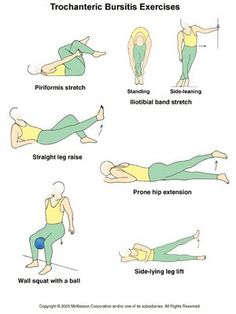 an exercise poster showing how to do the back stretch