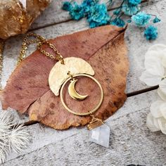 Boho Moon Necklace Brass Geometric Jewelry Moon Charm Earrings Moon Goddess Earrings June Birthstone Moonstone Artemis Necklace - Etsy Goddess Artemis, Moon Goddess Necklace, Goddess Earrings, Boho Moon, Earrings Moon, Edgy Jewelry, Jade Crystal, Goddess Necklace, Beaded Jewelry Designs