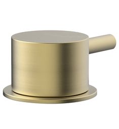 a brass toilet paper holder on a white background