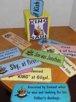 a wooden table topped with lots of cards