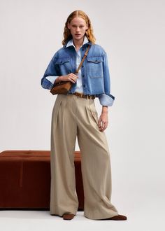 Shirt Jacket Outfit, Madewell Fall, Ems Shirts, Shirting Fabric, Layered Shirts, Work Wear Women, Laura Ashley, Crop Shirt, Crop Jacket