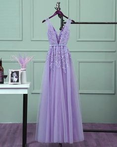 تول فساتين الحفلات بطول الأرض Vestido Color Lila, Light Purple Prom Dress, Long Party Gowns, Long Black Evening Dress, Purple Tulle, Purple Prom Dress, Floor Length Prom Dresses, Color Rush, Satin Evening Dresses