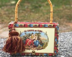 Unusual Handbags, Box Handbag, Unique Handbag, Photo Boxes, Cuban Cigars