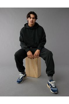 Super soft heritage fleece/Hooded/Kangaroo pocket/Ribbed cuffs & hem/This is Real Good: Made with the planet in mind & a promise to continue to do better. Relaxed Fit Sweats With Elastic Cuffs For Streetwear, Relaxed Fit Hoodie With Side Pockets For Everyday, Cotton Hoodie Sweats With Side Pockets, Cotton Hooded Sweats With Side Pockets, Fleece Hoodie Sweats With Side Pockets, Athleisure Hoodie With Side Pockets And Relaxed Fit, Athleisure Relaxed Fit Hoodie With Pockets, Relaxed Fit Hoodie With Pockets In French Terry, Relaxed Fit French Terry Hoodie With Pockets