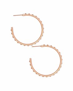 A classic silhouette and subtle sparkle combine to create the Veronica Hoop Earrings in Rose Gold. A wardrobe staple, these weightless hoop earrings effortlessly dress up the everyday. With the Veronica Hoop Earrings in your jewelry box, you'll always have the perfect accessory for any outfit. Birthday Discount, Sold Out Sign, Rose Gold Crystal, Iridescent Crystal, Gold Price, Gold Crystal, Christmas Wish, Christmas Wish List, The Medium