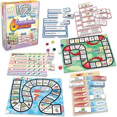 the board game, complete with its contents and instructions