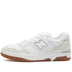 New Balance BB550WGU White | END. (US) New Balance 550s, Teddy Santis, Travis Scott Logo, Presents Ideas, Clothes Wishlist, 2024 Outfits, Navy Shoes, New Balance Sneakers, Sporty And Rich