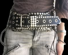 Kidney Belt, Accessories Silver, Indie Sleaze, Accessories Fashion, Cool Clothes, Passion For Fashion, Dream Wardrobe, Fit Inspo