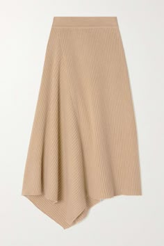 Knit Skirt Outfit, Ribbed Skirt, Knitwear Fashion, Luxury Women Fashion, Fashion Attire, Loro Piana, Knit Fashion, Mongolia, Knit Skirt