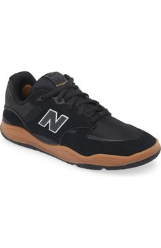 New Balance 1010 Skate Sneaker (Men)<br /> | Nordstromrack New Balance Low-top Skate Shoes With Contrast Sole, New Balance Leather Sneakers With Gum Sole, New Balance Leather Skate Shoes With White Sole, New Balance Leather Skate Shoes, New Balance Leather Skate Shoes For Sports, New Balance Skate Shoes With Contrast Sole For Sports, New Balance Leather Skate Shoes For Streetwear, New Balance High-top Skate Shoes With Perforated Toe Box, New Balance Low-top Skate Shoes With Boost Midsole