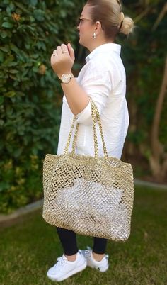 Crochet Gold Metallic Raffia Tote Bag Mesh Beach Woven - Etsy Gold Square Travel Bag, Square Gold Travel Bag, Trendy Gold Vacation Bag, Trendy Gold Bag For Vacation, Trendy Gold Straw Bag For Daily Use, Gold Summer Shoulder Bag, Casual Gold Bag With Braided Handles, Casual Gold Bags With Braided Handles, Gold Handheld Bag For Vacation