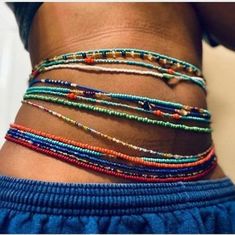 Tummy Beads, Ghana Beads, Waist Beads African, Beads Waist, African Waist Beads, Waist Jewelry, Tools For Women, Earthy Outfits, Belly Jewelry