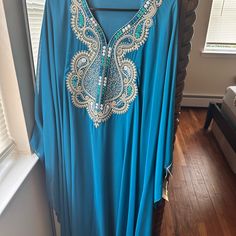 It’s Beautiful Abaya Brand New Never Used Wedding Color Blue, Sweat Vest, Green Scrubs, Floral Two Piece, Black Sweats, Fringe Vest, Coord Set, Bride Tribe, Satin Top