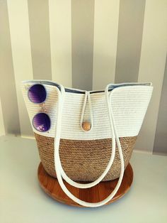 Our product has been carefully prepared for you with a sewing machine from completely natural threads. It is handmade. You can use it as a daily or beach bag. Product size: height 30 cm, diameter 50 cm White Large Capacity Bucket Straw Bag, Large Capacity White Bucket Straw Bag, Large Capacity White Shoulder Bag For Beach, Large Capacity White Shoulder Bag For The Beach, White Large Capacity Shoulder Bag For Beach, Large Capacity White Shoulder Bag For Summer, White Straw Shoulder Bag For Travel, White Large Capacity Straw Bag For Everyday, Large Capacity White Straw Shoulder Bag