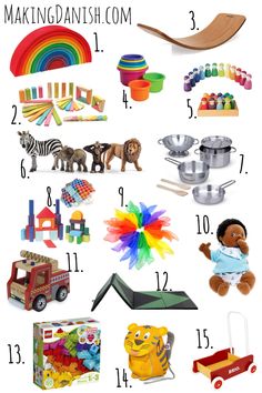 the top ten toys for toddlers to play with in their own home or classroom