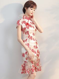 Shanghai dress Vintage 1950s Dresses Parties, Chinese Prom Dress, 1950s Dresses, Gown Inspiration