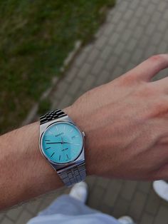 #casio #tiffanyblue Casio Tiffany Blue, Tiffany Blue Watch, Casio Vintage Watch Men, Casio Tiffany, Casio Vintage Watch Men Outfit, Casio Outfit, Tiffany Watch, Blue Outfit Men