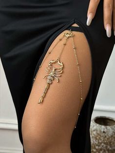 Types: Ankle jewelry for women, women's anklet, women's ankle braceletFine or Fashion: FashionGender: WomenChain Type: Link ChainShape\pattern: ScorpionMaterial: Rhinestone Anklet Silver, Anklet Gold, Ankle Jewelry, Sailor Hat, Hat Beret, Women Anklets, Jumpsuit Outfit, Party Dress Short, Statement Bracelet