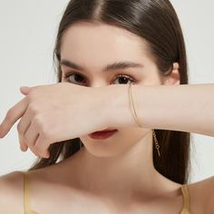 Delicate and simple gold snake bracelet. This is a fabulous bracelet to wear on its own or layer with other pieces. This timeless bracelet is a perfect addition to your jewelry collection! ………………………………….D E T A I L S• Materials: Stainless steel, 18k gold plating.• Length: 6.3 inches (16 cm) + extension 2 inches (5 cm)• This product is hypoallergenic, water and tarnish resistant Simple Bracelets With Adjustable Chain, Simple Gold Bracelet With Adjustable Chain, Dainty Formal Chain Bracelet, Dainty Gold Chain Bracelets, Elegant Snake Shape Delicate Chain Jewelry, Dainty Gold Chain Bracelet With Simple Design, Delicate Gold Bangle Chain Bracelet, Elegant Snake-shaped Chain Bracelet Gift, Simple Tarnish Resistant Chain Bracelet