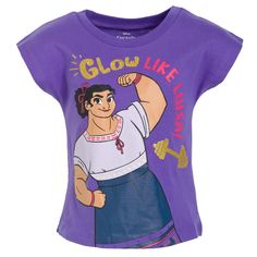 Join Mirabel Madrigal and her family for a magical adventure in this Disney Encanto Short Sleeve T-Shirt. Save the miracle candle with Mirabel, stay strong like Luisa, grow flowers with Isabela, and don’t forget that we don’t talk about Bruno! Watch your kid discover their own magic dressed in this short sleeve graphic tee shirt. Disney Encanto, Magic Dress, Disney Snow White, Disney Princess Ariel, Princess Ariel, Kids Discover, Fashion Graphic, Graphic Tee Shirts, Rapunzel