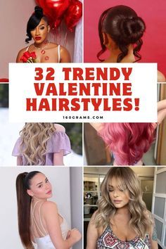 Valentine Hairstyle, Hairstyles For Valentines, Hairstyles For Valentines Day, Valentine Hairstyles, Valentines Day Hairstyles, Hairstyles For Fall, Valentines Day Hair, Valentines Hairstyles, Winter Sets