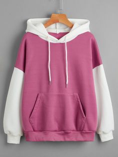 F00141741-603 Korean Hoodie, Bright Color Dresses, White Boho Dress, Patchwork Top, Matching Sweatshirts, Colour Blocking, T Shirt And Jeans, Fashion Today, Casual Fit