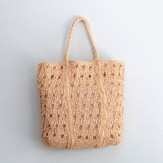 IN STOCK FAST SHIPPING FROM LOS ANGELES Chic large straw woven tote bag perfect for all occasions. This tote bag is sure to keep up with your busy lifestyle, providing a lightweight and durable design with a classic aesthetic. It’s the perfect way to stay organized while making a stylish statement. No liningSize approximately 17"H x 17"W x 4.5"D8.5" handle drop Designer Style ID: 8546 Large Straw Woven Tote Bag, Summer Bag, Everyday Shoulder Bag, Beach Bag Eco-friendly Rectangular Open Weave Straw Bag, Rectangular Open Weave Straw Bag For Shopping, Summer Bags With Open Weave In Natural Color, Summer Natural Bags With Open Weave, Summer Natural Color Bags With Open Weave, Natural Color Open Weave Summer Bag, Large Capacity Crochet Bag For Shopping, Large Capacity Crochet Shopping Bag, Eco-friendly Straw Bag With Braided Handles For Shopping