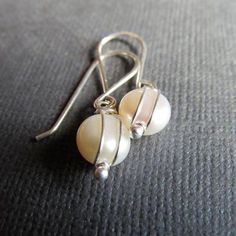 Coin Pearl Earrings by Balsamroot Jewelry Coin Pearl Earrings, Hair Styling Products, Diamond Fashion Jewelry, Coin Pearls, Jewelry Studio, The Pacific Northwest, Circle Shape, Diamond Fashion, The Pacific