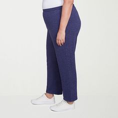 Step into complete comfort with our relaxed style pant. These pants come in three different colors for those that like to change it up a little. This average pant features an elastic waistline and side pockets for your belongings.Front Style: Flat FrontClosure Type: Full ElasticFit: Straight FitPockets: 2 Side Slip PocketsRise: Mid RiseFiber Content: 75% Rayon, 22% Polyester, 3% SpandexFabric Description: KnitInseam: 27 1/2 InLeg Style: Straight LegCare: Tumble Dry, Machine WashCountry of Origin Comfortable Straight Leg Bottoms With Elastic Waistband, Comfortable Pull-on Pants With Loosely Fitted Hips, Comfortable Pull-on Wide-leg Pants, Comfortable Pants With Pull-on Style, Comfortable Wide-leg Pull-on Pants, Casual Wide Leg Pants With Comfort Stretch, Comfortable Full-length Bottoms With Comfort Stretch, Straight Leg Bottoms With Comfort Waistband, Comfortable Wide-leg Pull-on Bottoms