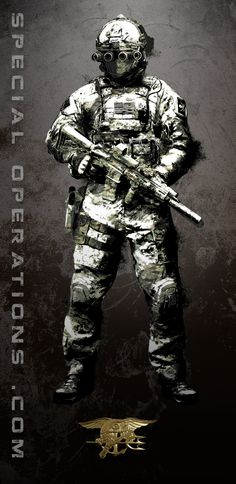 SOC - ST6 Operator, Marc Lee on ArtStation at http://www.artstation.com/artwork/soc-st6-operator Cag Operator, Devgru Operator, Us Army Special Forces, Navy Special Forces, Seal Team 6, Us Navy Seals, Navy Girlfriend, Army Wives