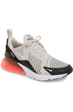 Nike Air Max 270 Sneaker (Men) | Nordstrom Nike Mesh Sneakers With Boost Midsole, Nike Sneakers With Boost Midsole And Mesh Material, High-top Mesh Sneakers With Air Max Cushioning, Nike High-top Sneakers For Jogging With Cushioned Footbed, Nike High-top Athleisure Sneakers With Cushioned Footbed, Nike High-top Sneakers With Cushioned Footbed For Athleisure, Nike Mesh Sneakers With Cushioned Footbed, Modern Mesh Running Shoes With Cushioned Footbed, Modern Mesh Sneakers With Cushioned Footbed