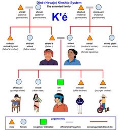 a family tree is shown with people in it