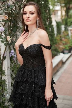 Off-shoulder Lace Evening Dress For Formal Events, Off-shoulder Lace Evening Dress For Formal Occasions, Formal Off-shoulder Lace Evening Dress, Elegant Lace Off-shoulder Evening Dress, Off-shoulder Tulle Gown For Evening, Elegant Ball Gown Corset Dress For Prom Season, Elegant Ball Gown Corset Dress For Prom, Off-shoulder Lace Party Gown, Sweetheart Neckline Ball Gown For Prom Season