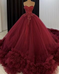 Burgundy Wedding Dresses Ball Gown Fitted Tulle Quinceanera Dress For Prom Season, Organza Quinceanera Dress With Sweetheart Neckline, Organza Quinceanera Dress With Sweetheart Neckline For Debutante Ball, Fitted Quinceanera Dress With Tulle Skirt For Prom, Quinceanera Dress With Sweetheart Neckline For Debutante Ball, Sweetheart Neckline Gown With Tulle Skirt For Quinceanera, Organza Ball Gown With Sweetheart Neckline For Prom, Sweetheart Neckline Organza Gown For Banquet, Organza Gown With Sweetheart Neckline For Banquet