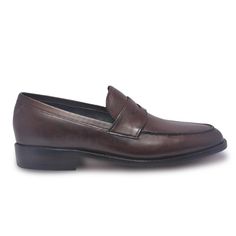 Classy Brown Leather Slip-on Shoes Casual brown leather slip-on style shoes Chic design with the latest possible trends Slip-On design with an elegant touch Perfectly stitched together with the best craftsmanship Brown color threading to accentuate the look Trendy and stylish strap closure design Comfort in wearing due to the leather padding inside Proportionate look due the handmade design Presenting the ultimate pair of shoes made of 100% genuine leather and designed to make you look as chic as possible. Add an element of class to your ordinary outfit with these luxurious loafer style shoes. Style Guide for Brown Loafer Shoes Going to a party or a casual social gathering? These shoes will make you feel right at home with their sober yet trendy touch. Make people notice you and be the cen Semi-formal Leather Slip-ons, Elegant Leather Moc Toe Slip-ons, Elegant Brown Leather Loafers, Brown Elegant Calf Leather Slip-ons, Elegant Slip-ons With Stitched Calf Leather Sole, Elegant Calf Leather Slip-ons With Stitched Sole, Elegant Brown Moccasins With Stitched Sole, Italian Leather Slip-on Tassel Loafers, Italian Leather Tassel Slip-on Loafers