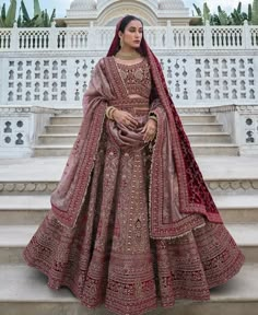 Indian Bridal Lehenga Plus Size, Bride Lengha Indian, Lahanga Design Latest Wedding Simple, Dulhan Lehenga Wedding Bride, Dulhan Lengha, Bridal Langa, Bridal Lehenga Designs Latest, Royal Lehenga