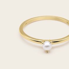 Italic - 14k Solid Gold Pearl Slim Stacker Ring Minimalist Pearl Ring With Single Diamond For Promise, Minimalist Pearl Promise Ring With Diamond, Minimalist Pearl Promise Ring With Single Diamond, Gold Everyday Pearl Ring With Pearl Drop, Minimalist Gold Pearl Ring With Single Diamond, Minimalist Pearl Ring With Single Diamond, Everyday Gold Ring With Pearl Charm, Minimalist Gold Pearl Ring With Diamond, Everyday Gold Pearl Ring With Pearl Drop